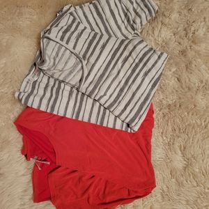 Lot of 2 Lularoe Perfect Tees